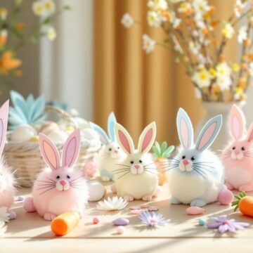 easter themed rabbit craft ideas