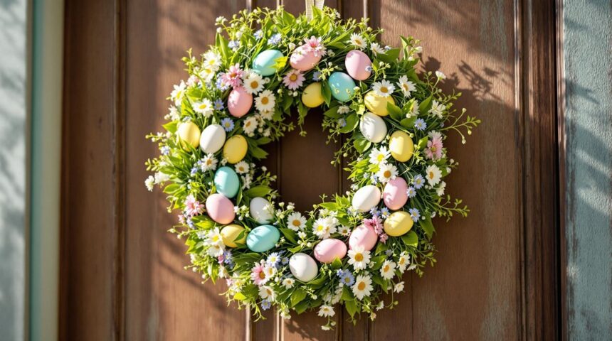 easter wreath crafting guide