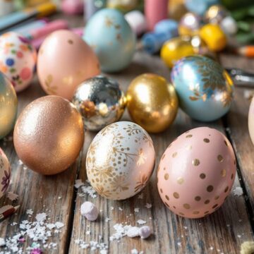 easy diy easter egg decorations