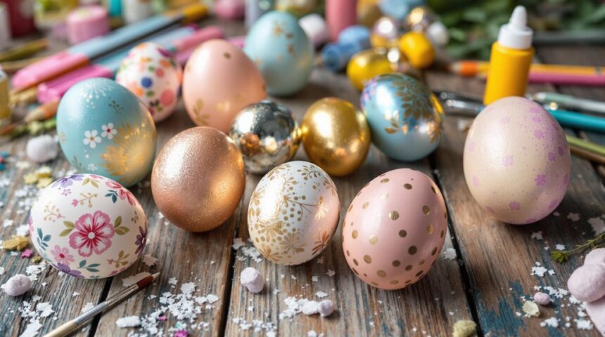 easy diy easter egg decorations