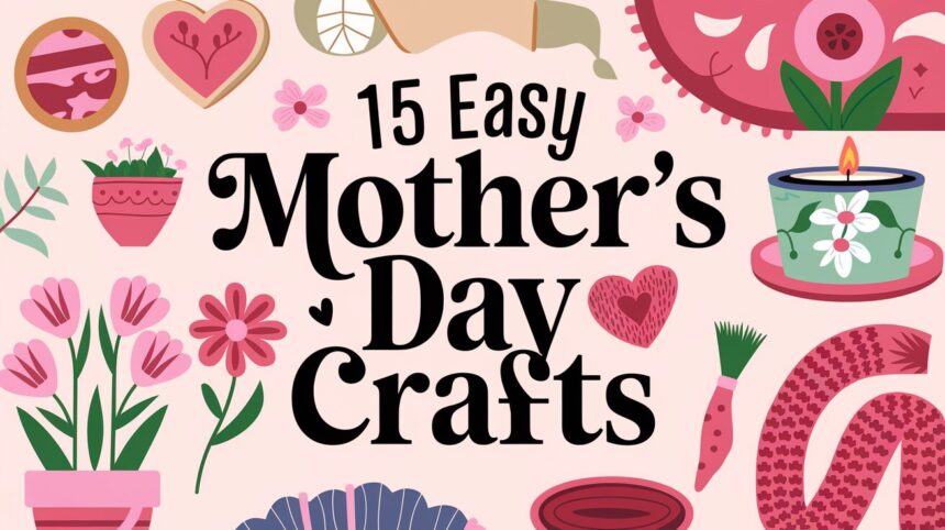 15 Easy Mother's Day Crafts